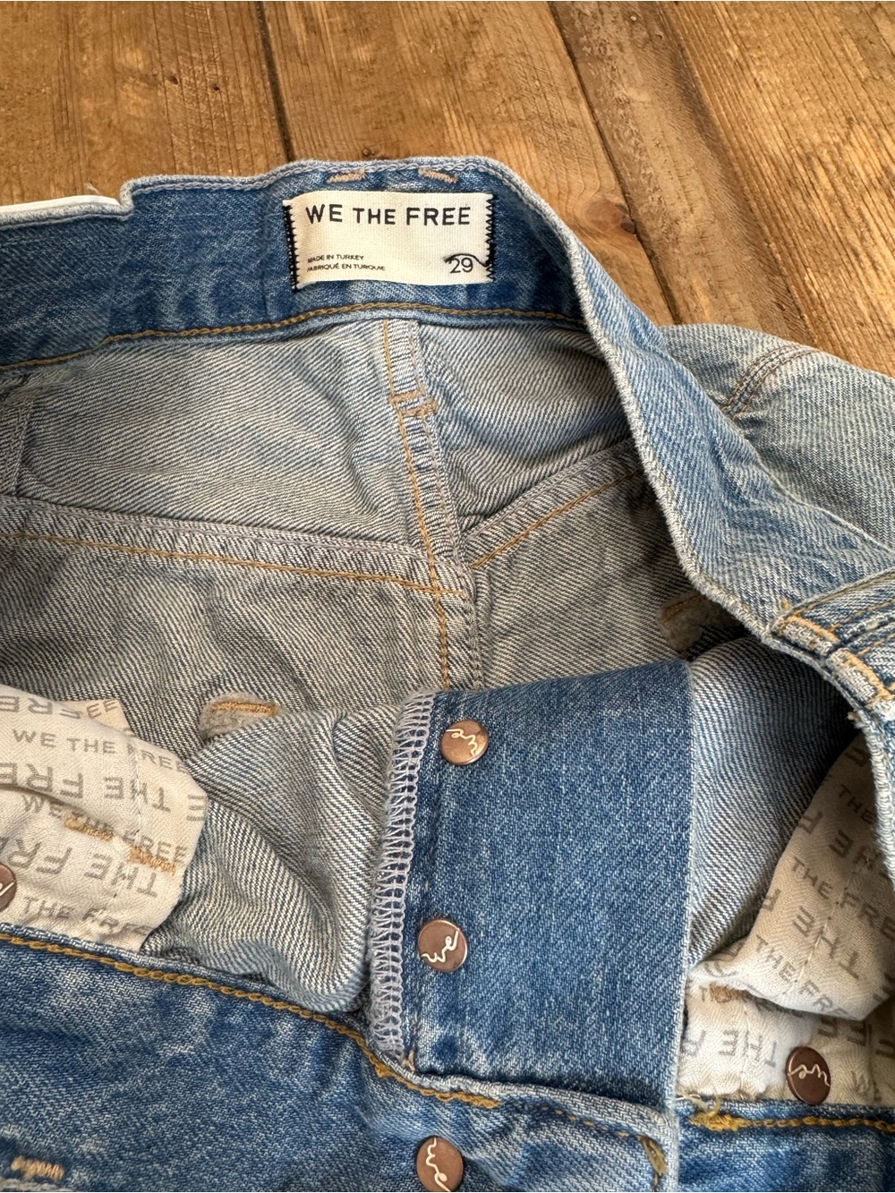 Free People We The Free Montana Shorts NWOT $78 Size 29 - Picture 10 of 13